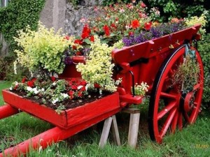 Panier de fleurs